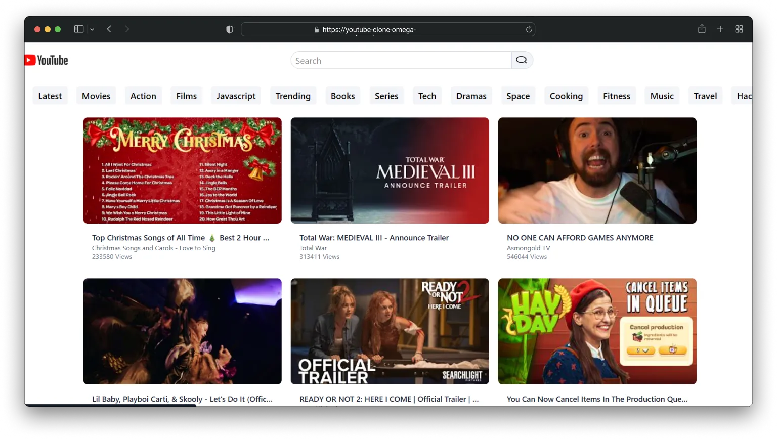 Youtube Clone